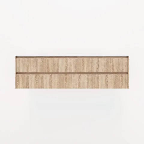 Addison 4-Drawer 1764mm - White Ash Oak