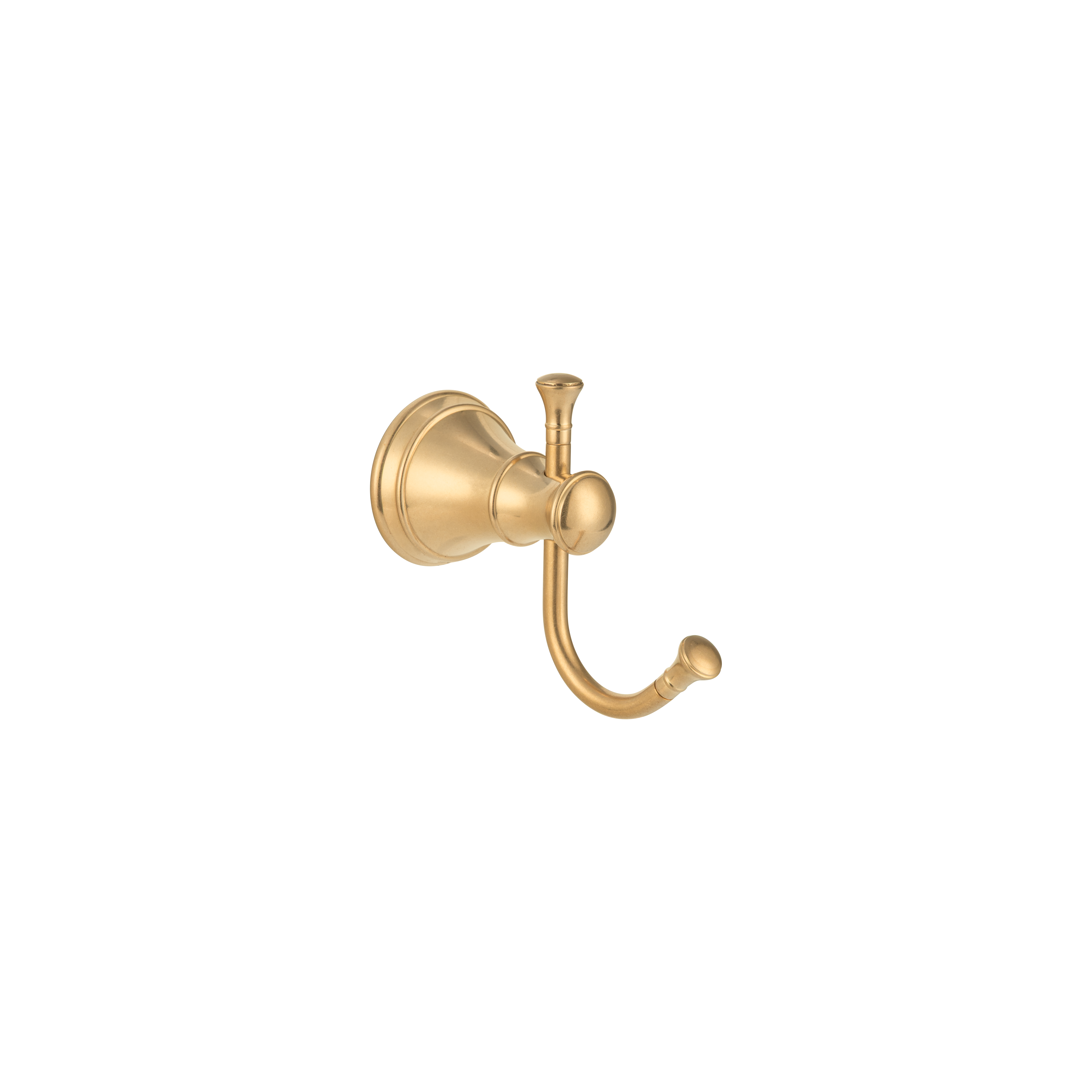 Kingsley Robe Hook – Tumbled Aged Brass