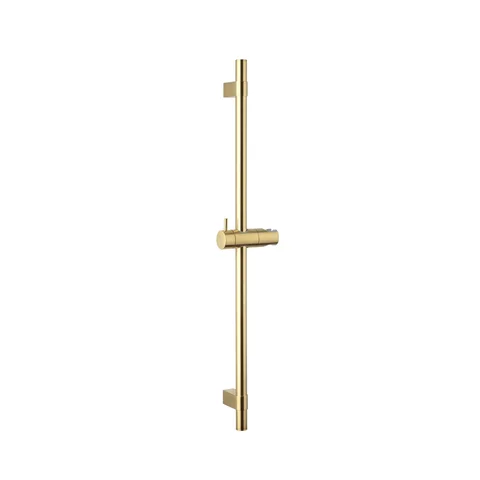 Elysian Adjustable Shower Rail - Brushed Brass