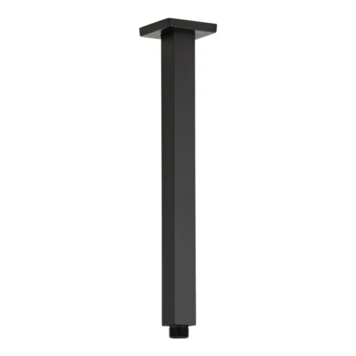 Noah Shower Dropper Square 300mm - Matte Black - Feature