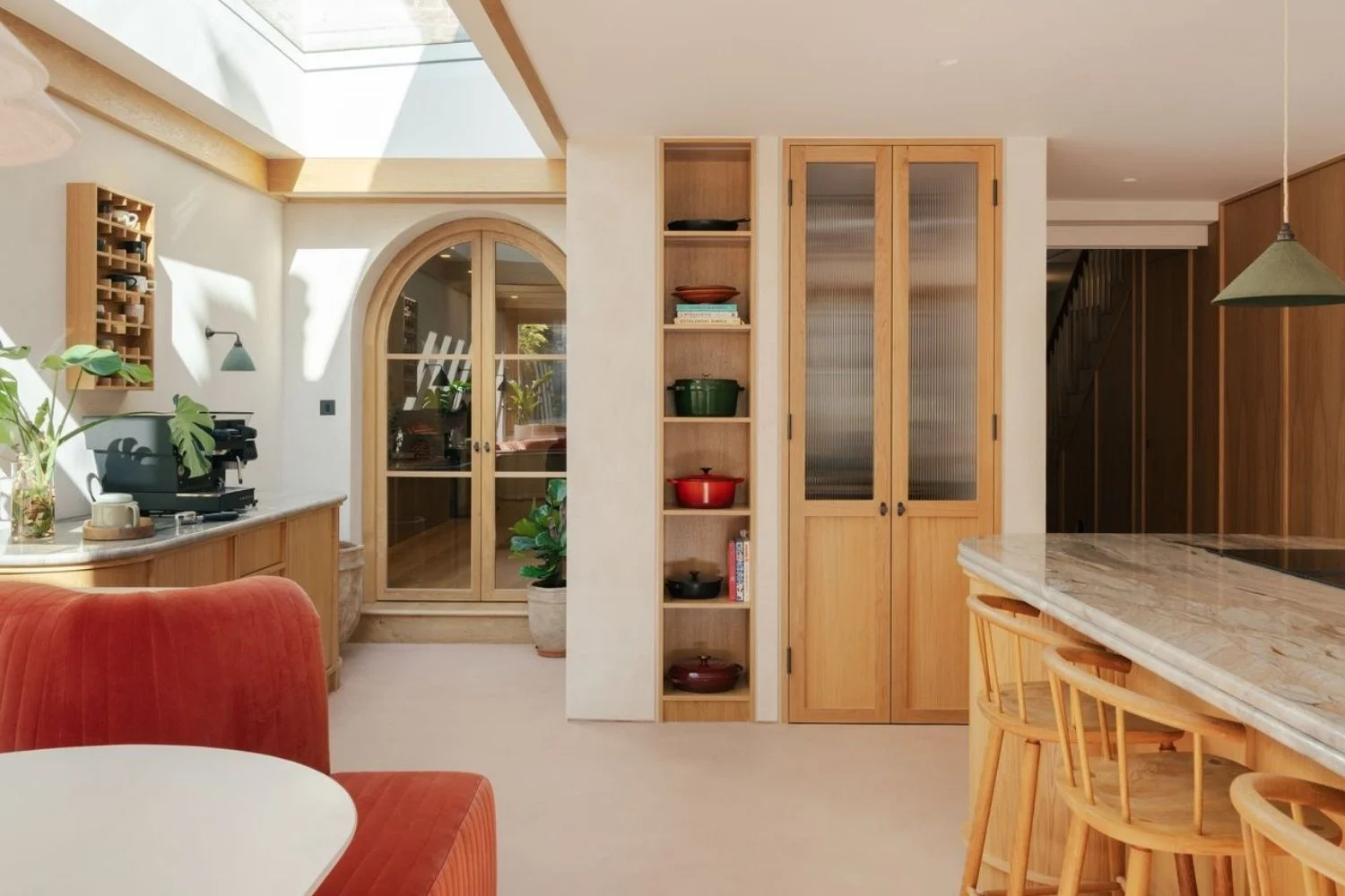 Modern Architecture vs Traditional Original Cabinetry Kitchen