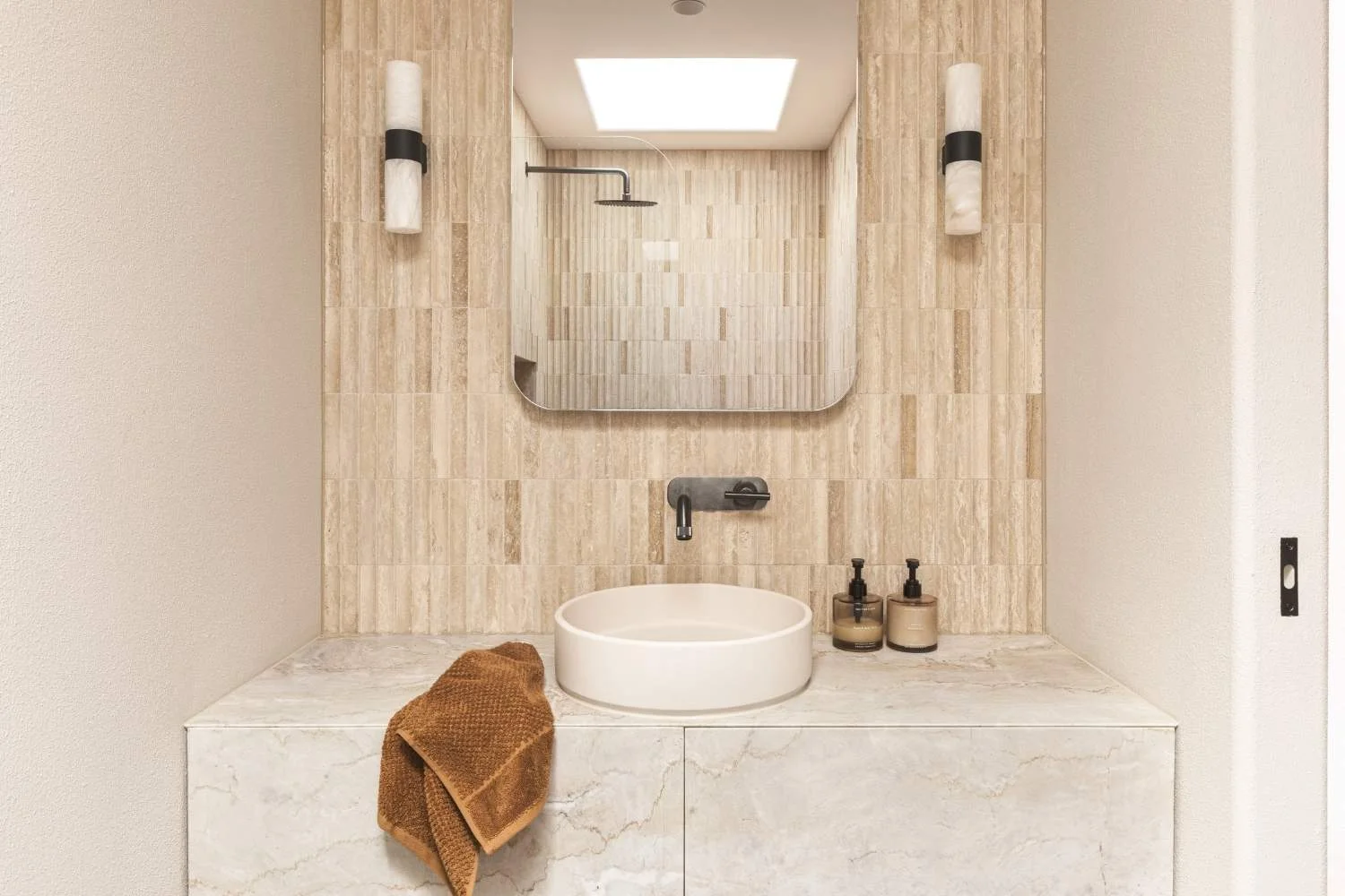 Bathroom Lighting Ideas Neutral Twin Cylinder