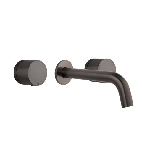 Milani Assembly Taps & Spout Set - Brushed Gunmetal