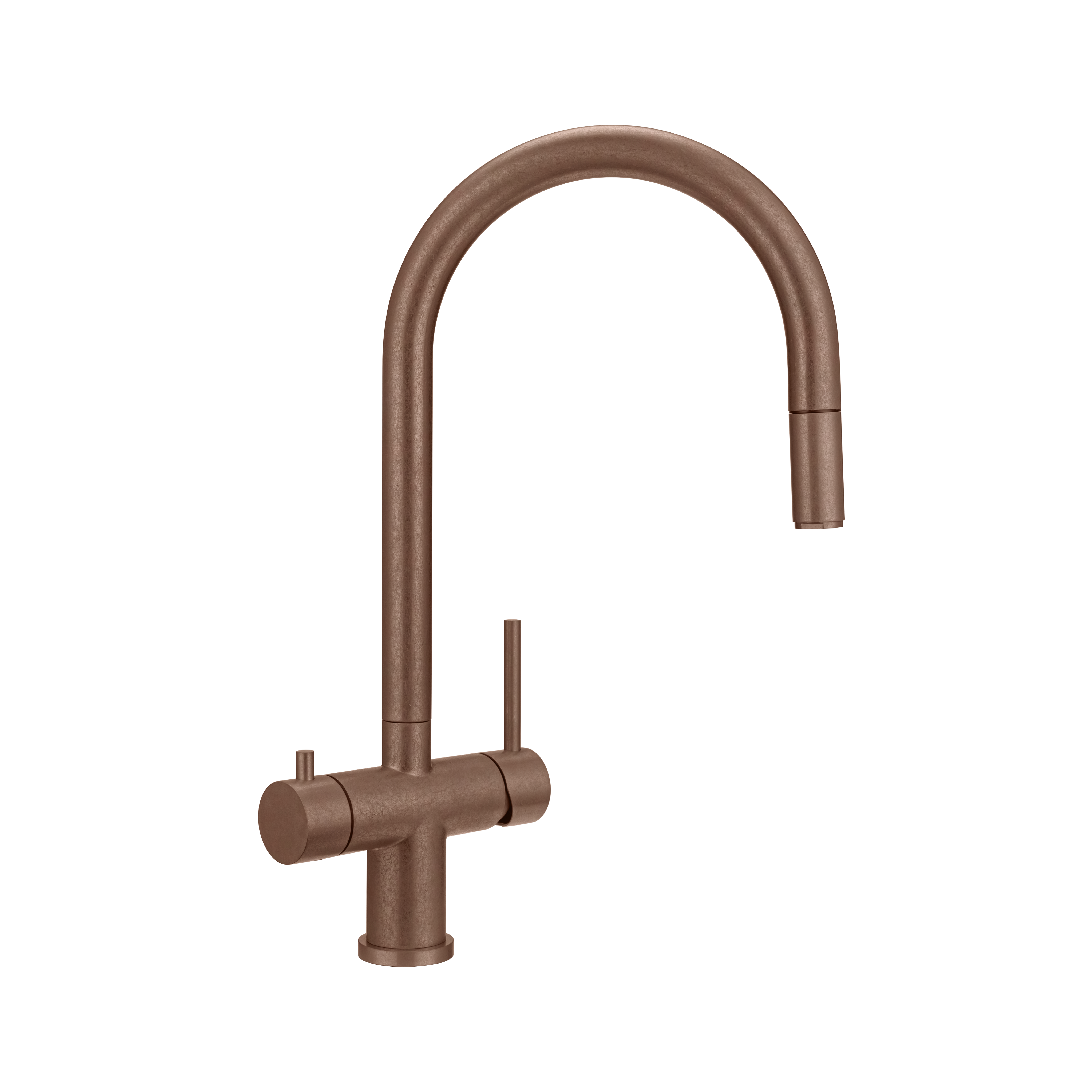 Elysian Commercial 3-Way Pull-Out Filter Tap - Antique Bronze