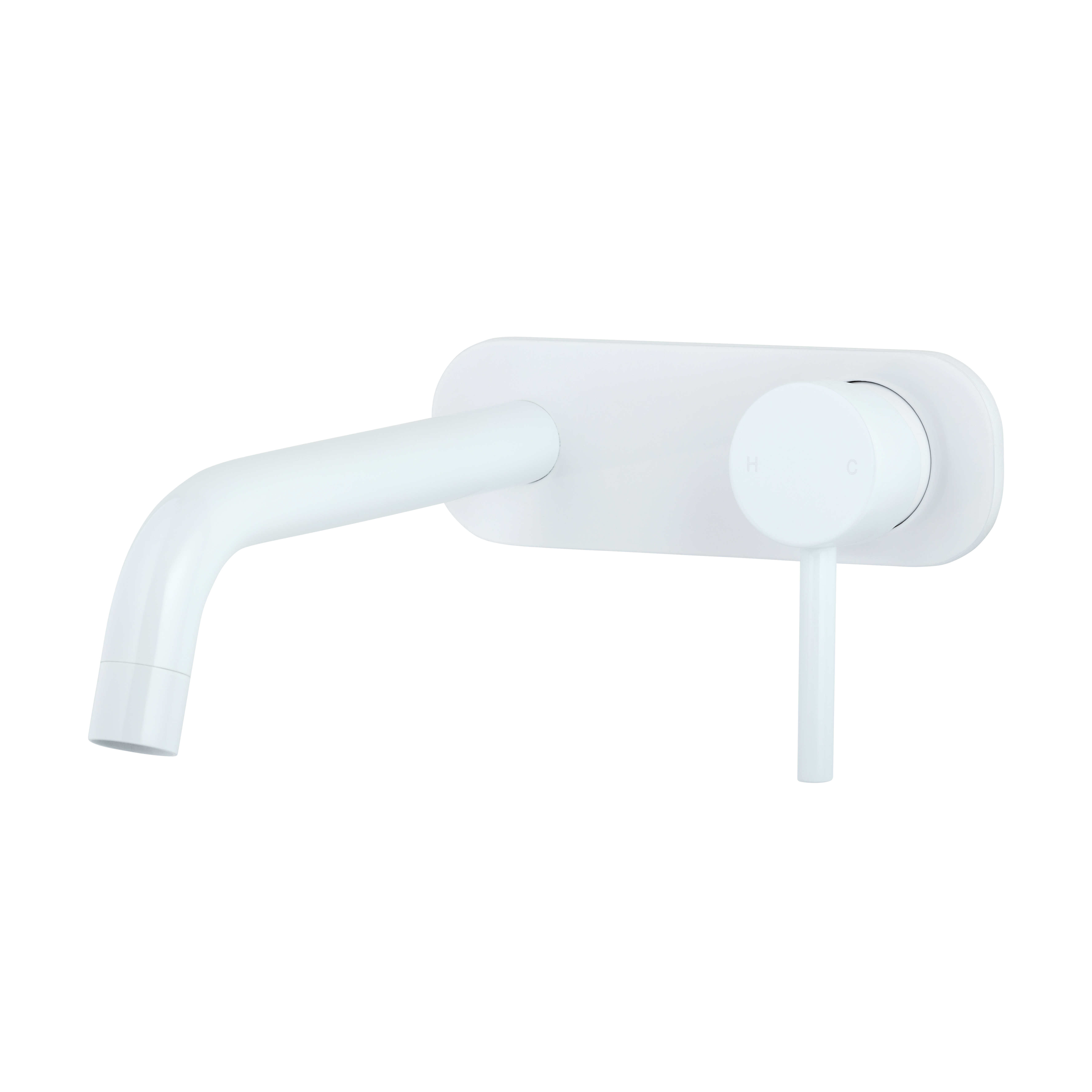 Elysian Minimal Wall Mounted Set - White