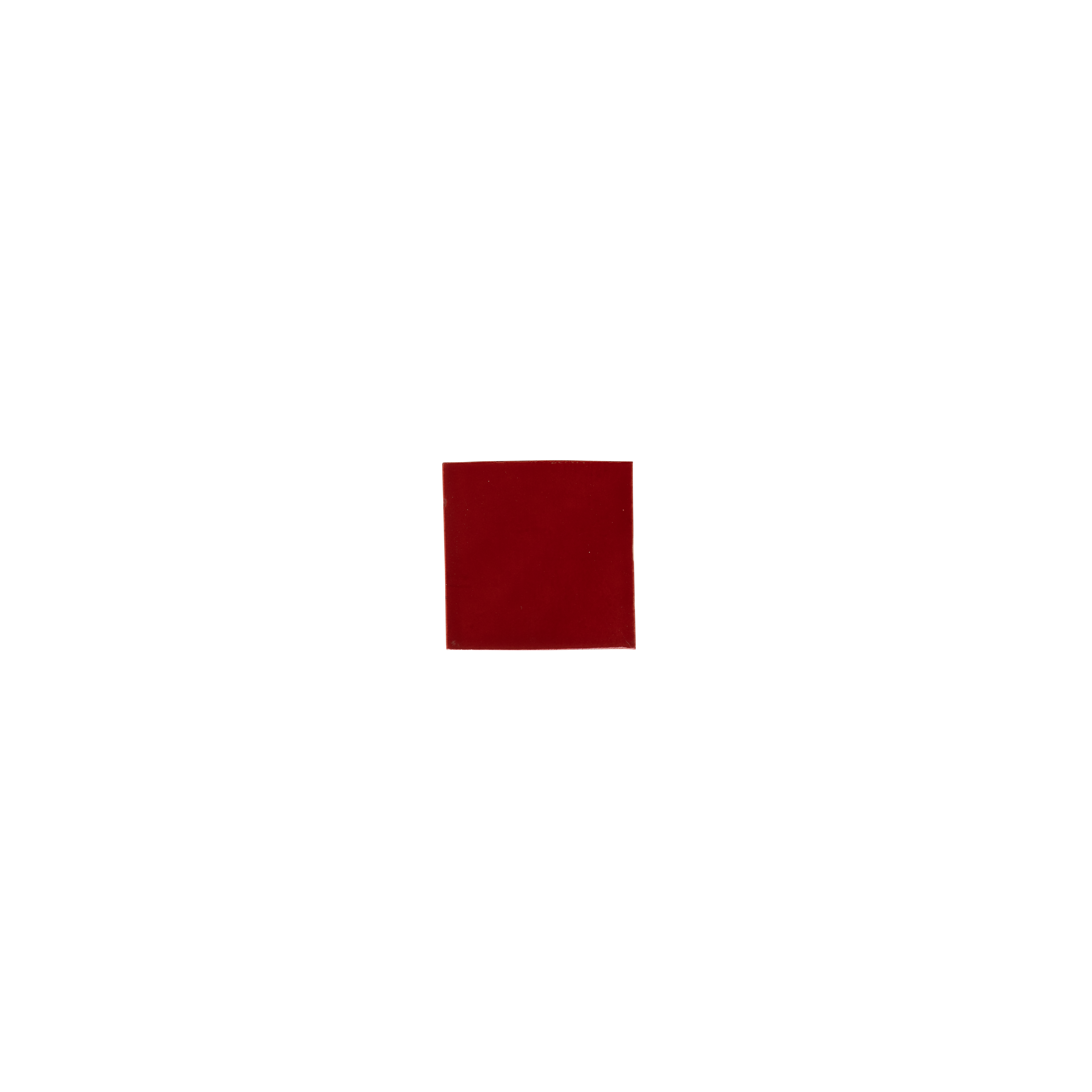 Rommani Handmade Zellige Square Tile - Cherry (Sample)
