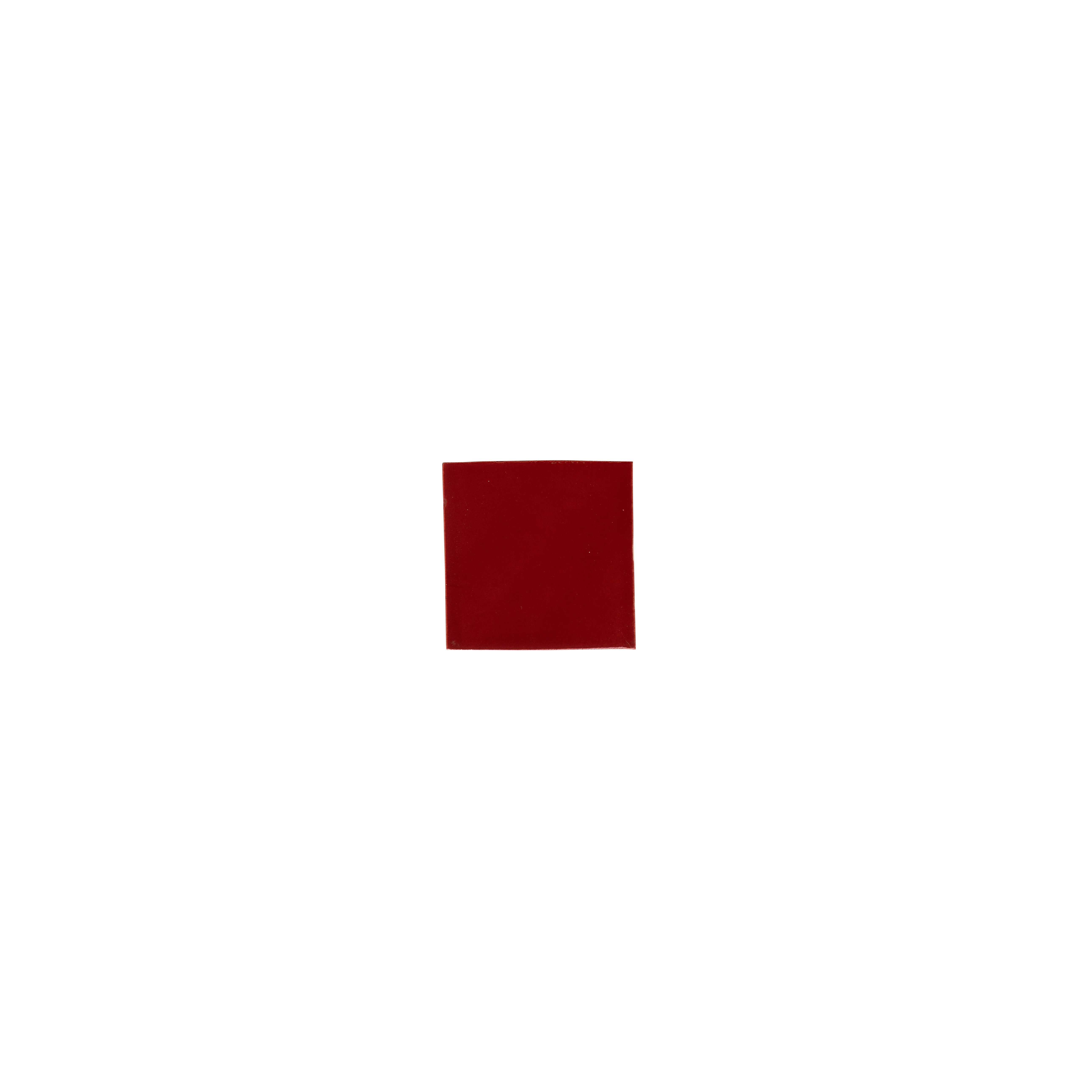 Rommani Handmade Zellige Square Sample Cherry