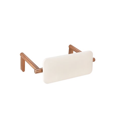 Aliro Accessible Backrest - Brushed Copper