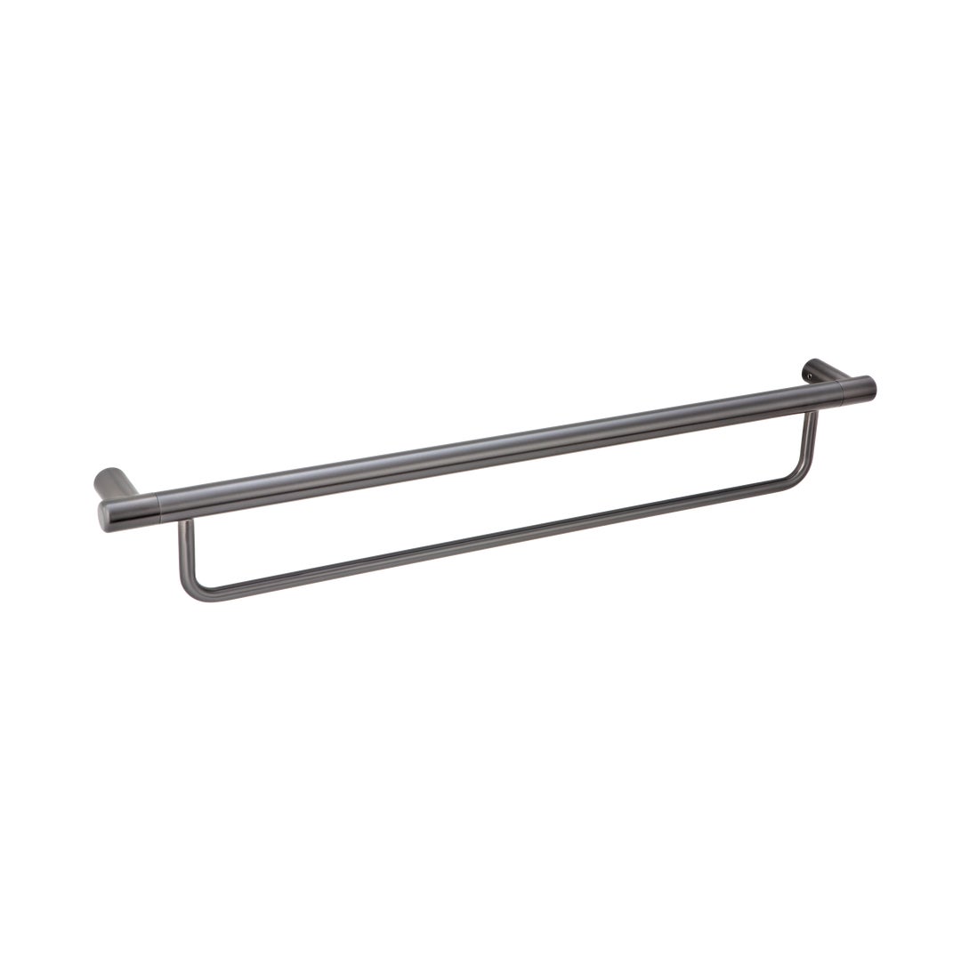 Aliro Towel Rail - Brushed Gunmetal