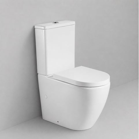 Asher Rimless Close Coupled Toilet Suite