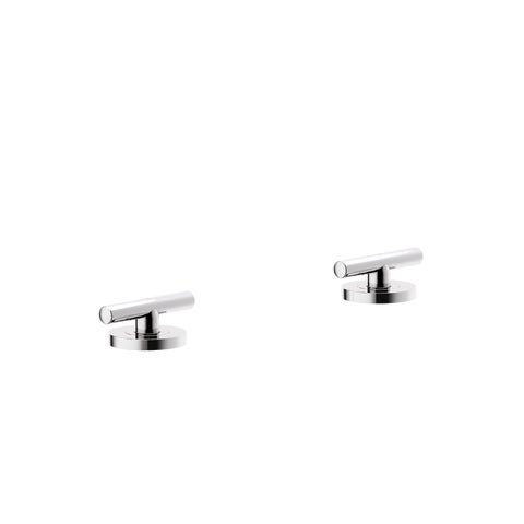 Barre Assembly Bench-Mounted Taps - Chrome