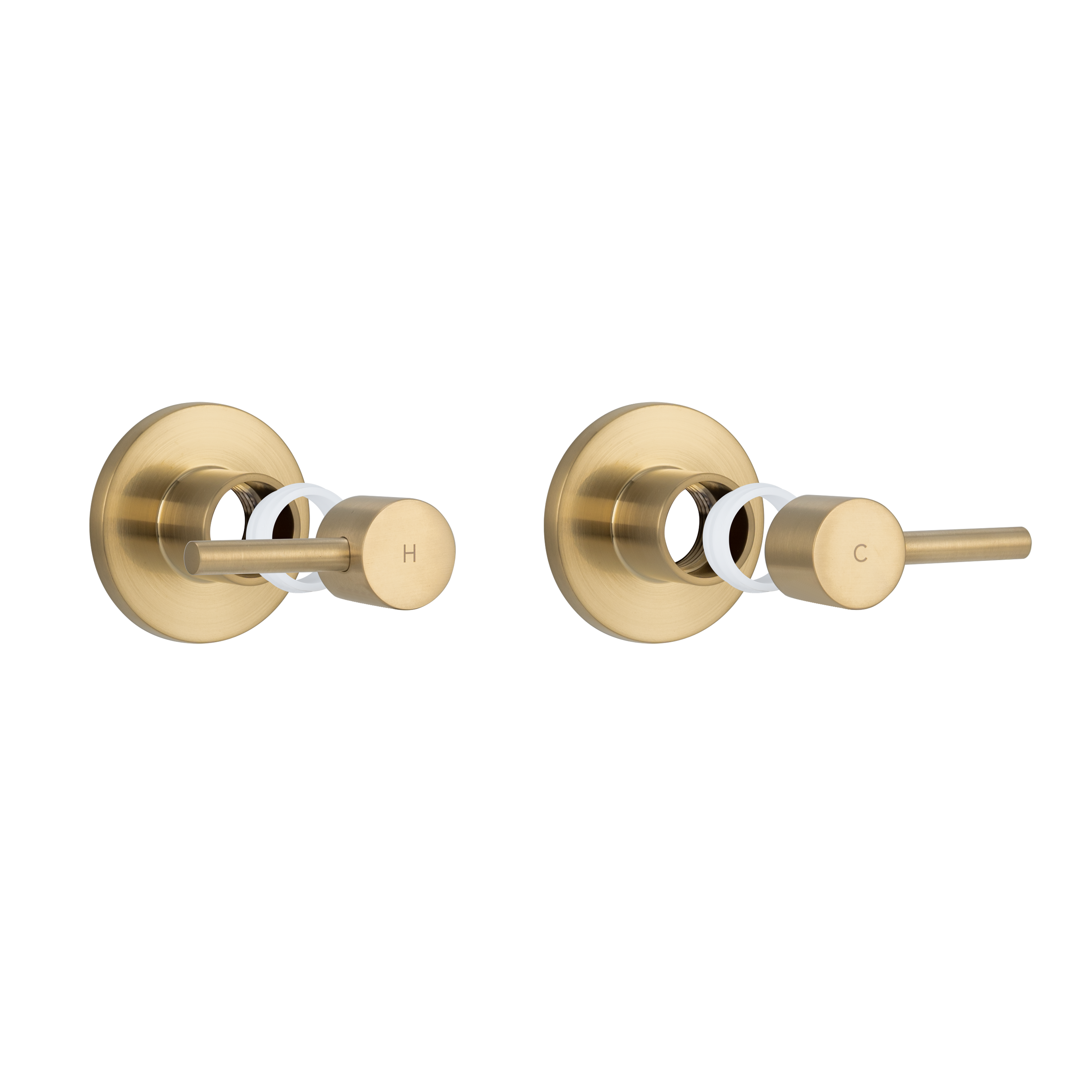 Elysian - Assembly Handle Kit - Brushed Brass