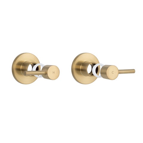 Elysian - Assembly Handle Kit - Brushed Brass