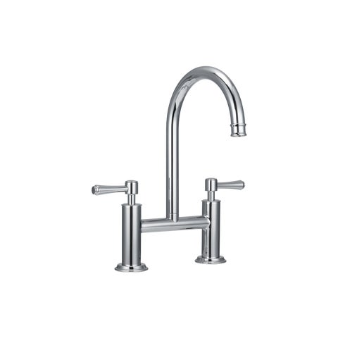 Kingsley Kitchen Bridge Mixer Tap - Chrome
