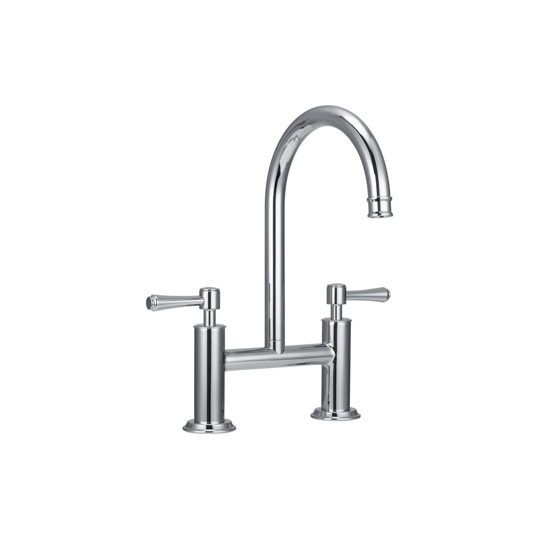 Kingsley Kitchen Bridge Mixer Tap - Chrome