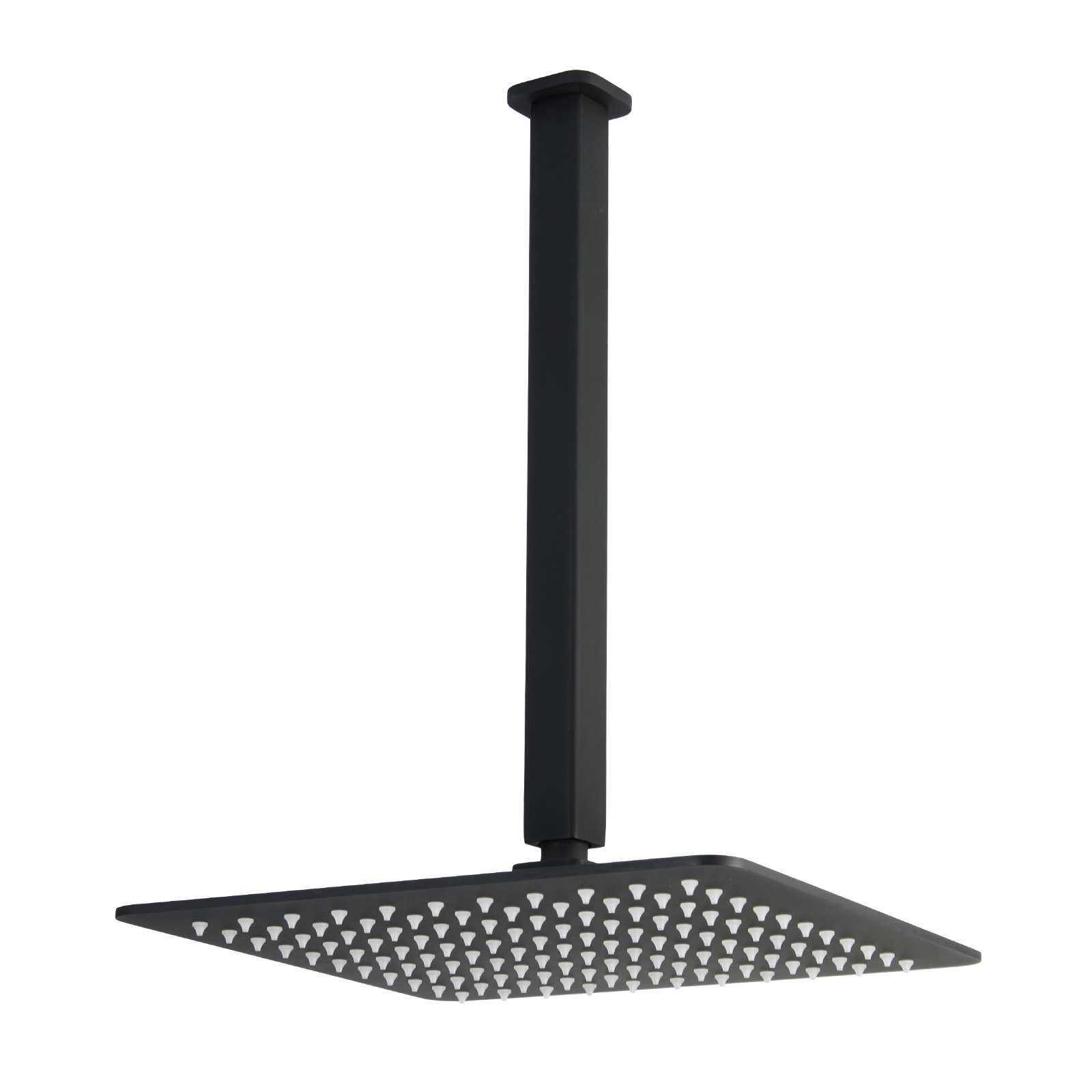 Nesso Shower Dropper %20 Head Set Matte Black