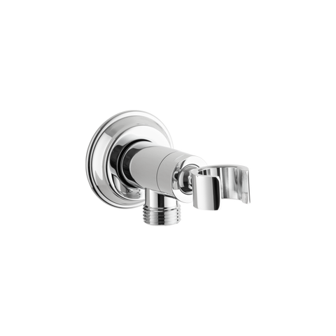 Kingsley Hand Shower Holder & BP - Chrome