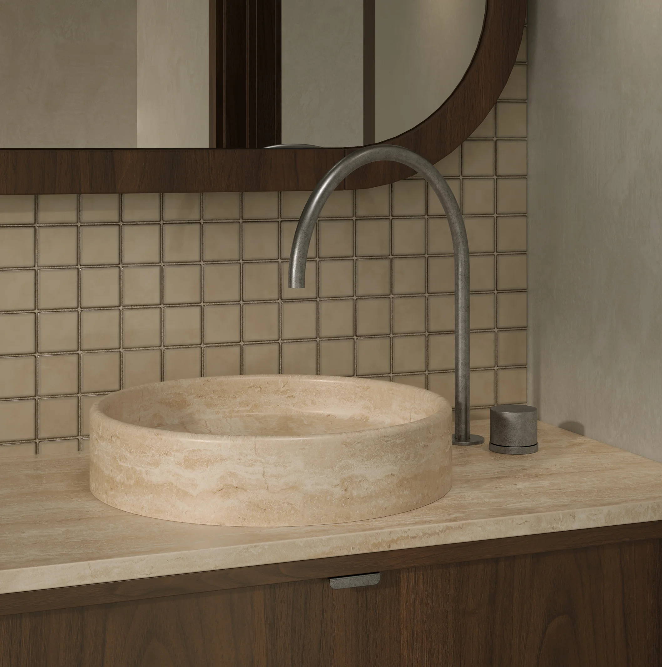 Kasumi%20Vanity-Dark%20Oak Yama%20Square%20Tile-Latte CL%20Up Steel
