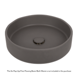 Melia Concrete Basin Grey AVIWaste