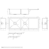 Ontario Double Kitchen Sink Overflow Gallery Spec