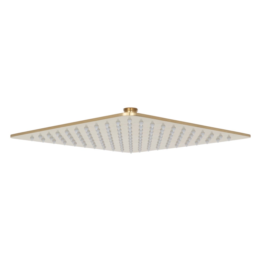 Nesso Shower Head 250mm - Brushed Brass