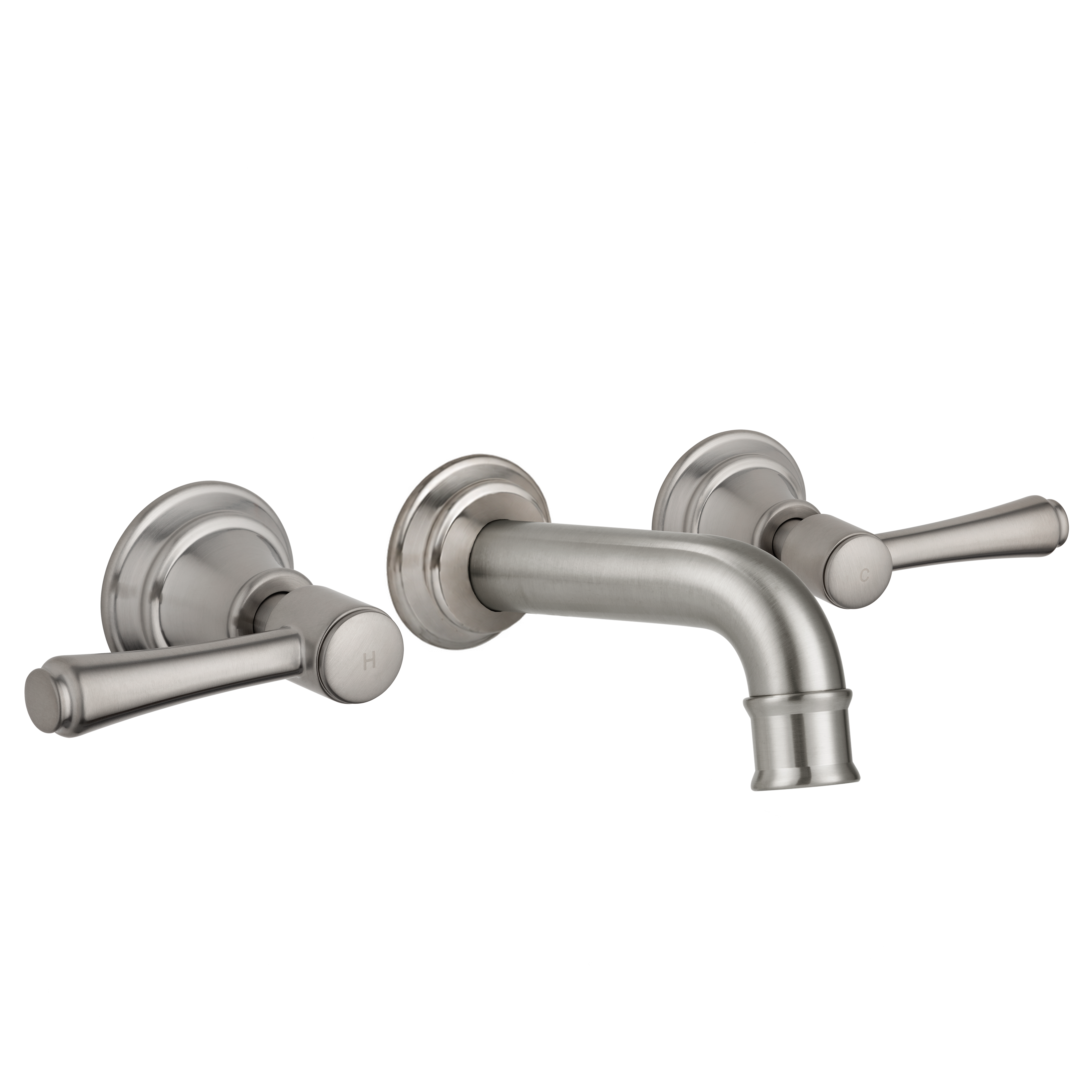 Kingsley assembley tap mini wall spout BN