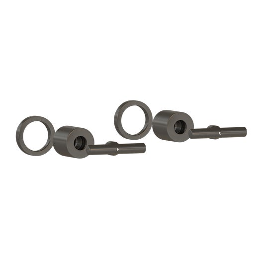 Barre Assembly Handle Kit – Brushed Gunmetal