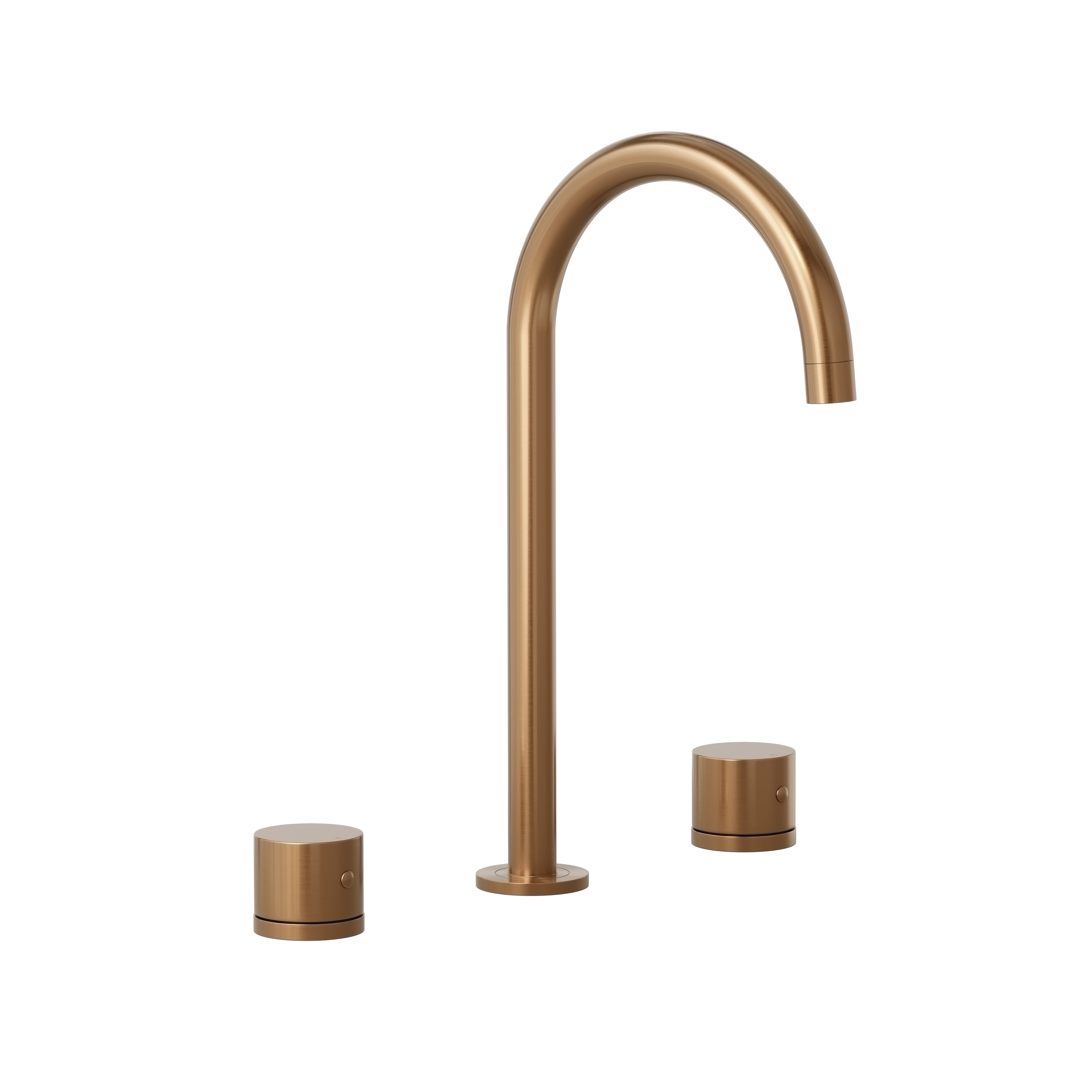 Milani Assembly Bench Mounted Set - Brushed Copper