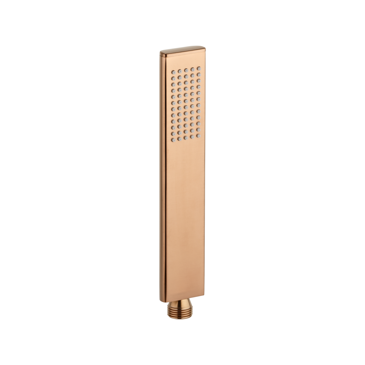 Rounded Rectangle Hand Shower - Brushed Copper