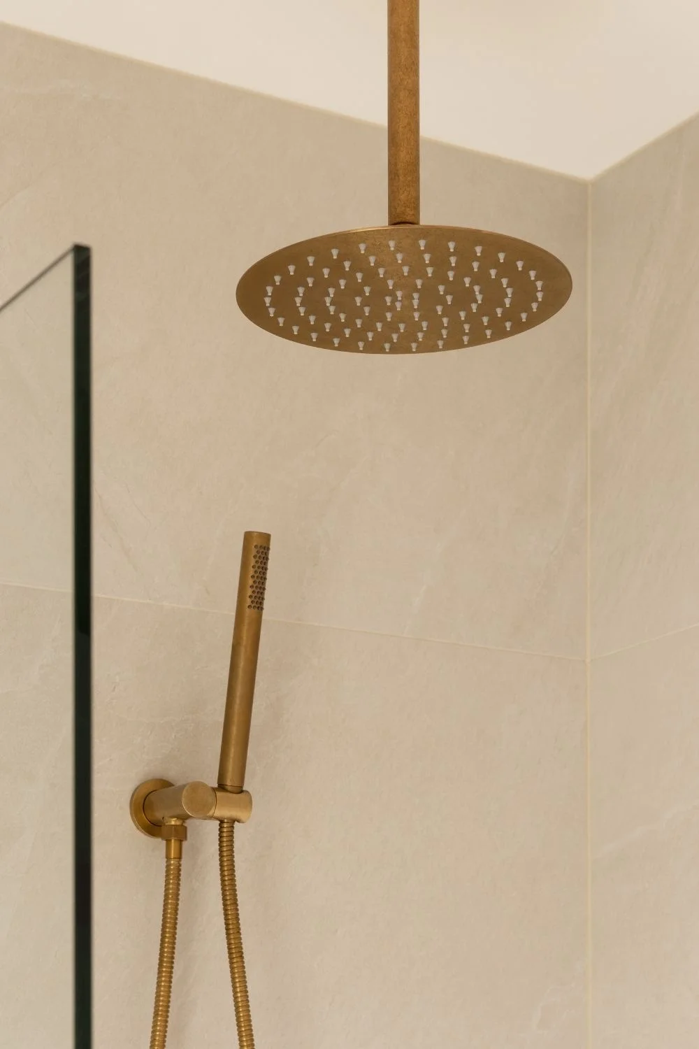 Brass Finishes Shower Finish