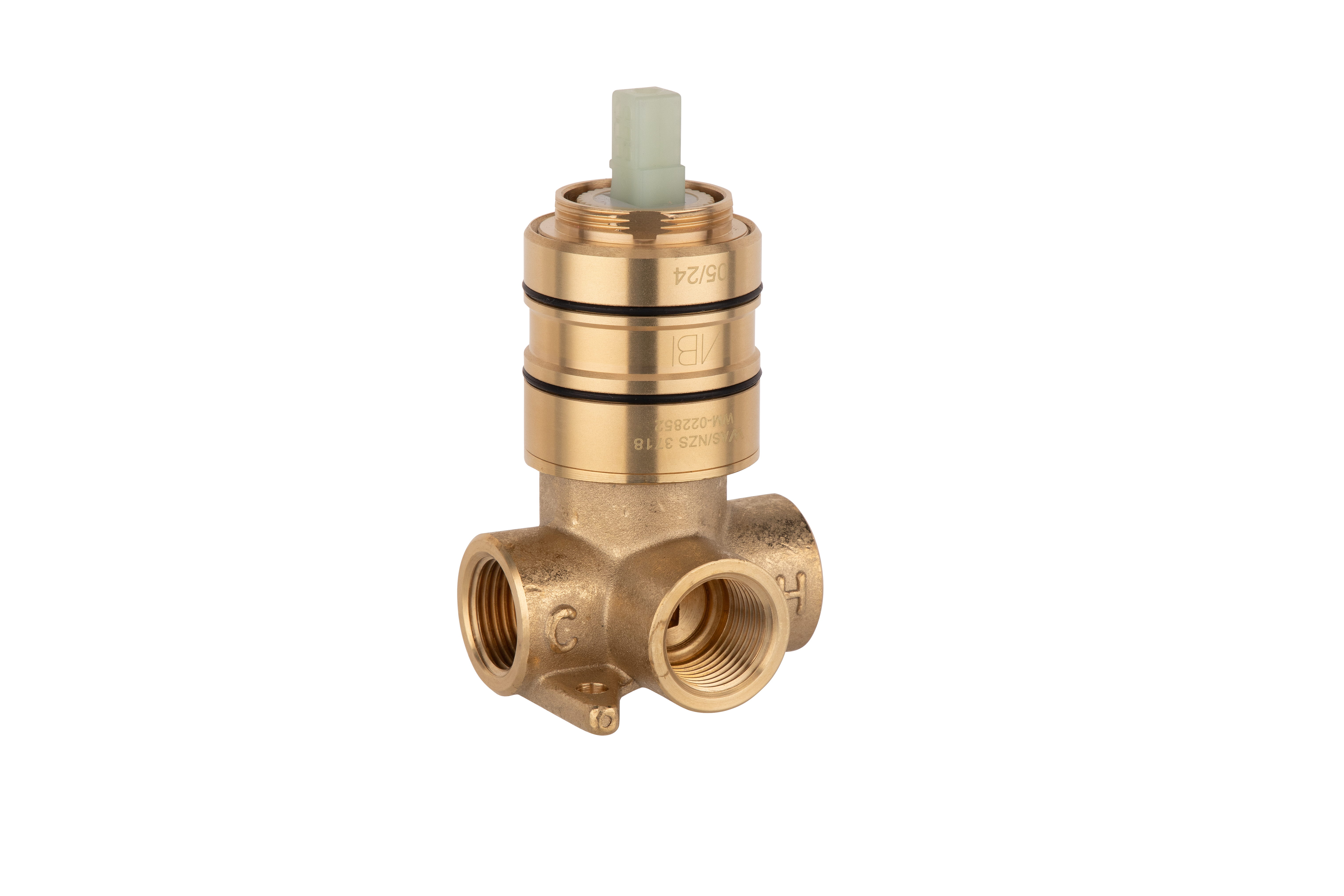 In-Wall - Reverse Minimal Mixer Body (Solid Brass)