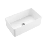 Hartley Large Single Farmhouse Sink White 1