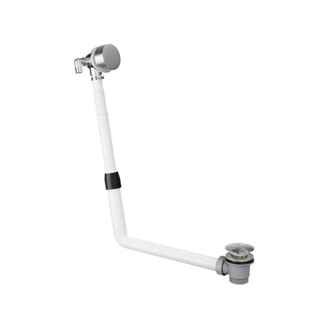 Bath Filler with Integrated Waste and Overflow - Brushed Nickel