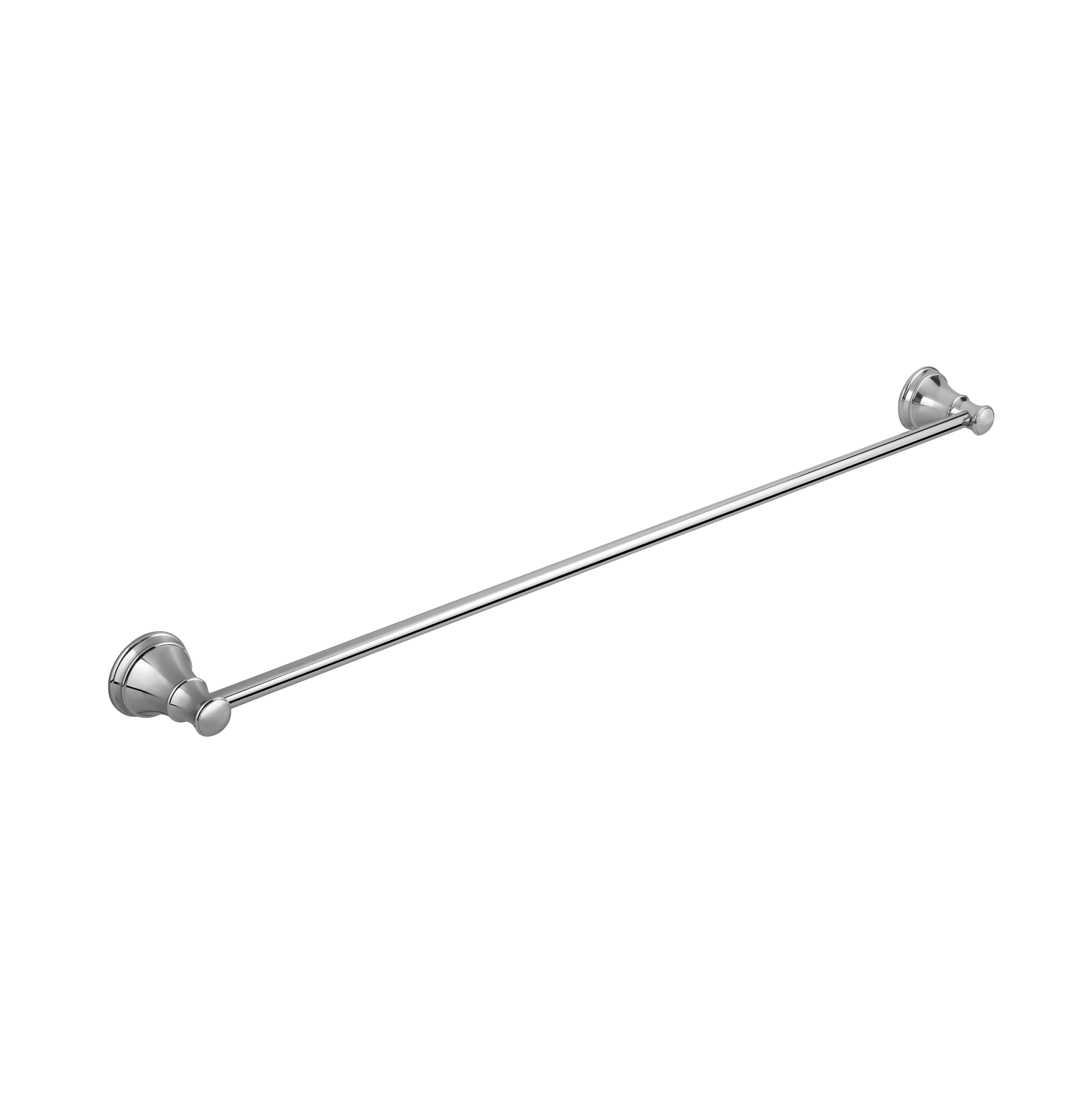 kingsley single towel rail chrome