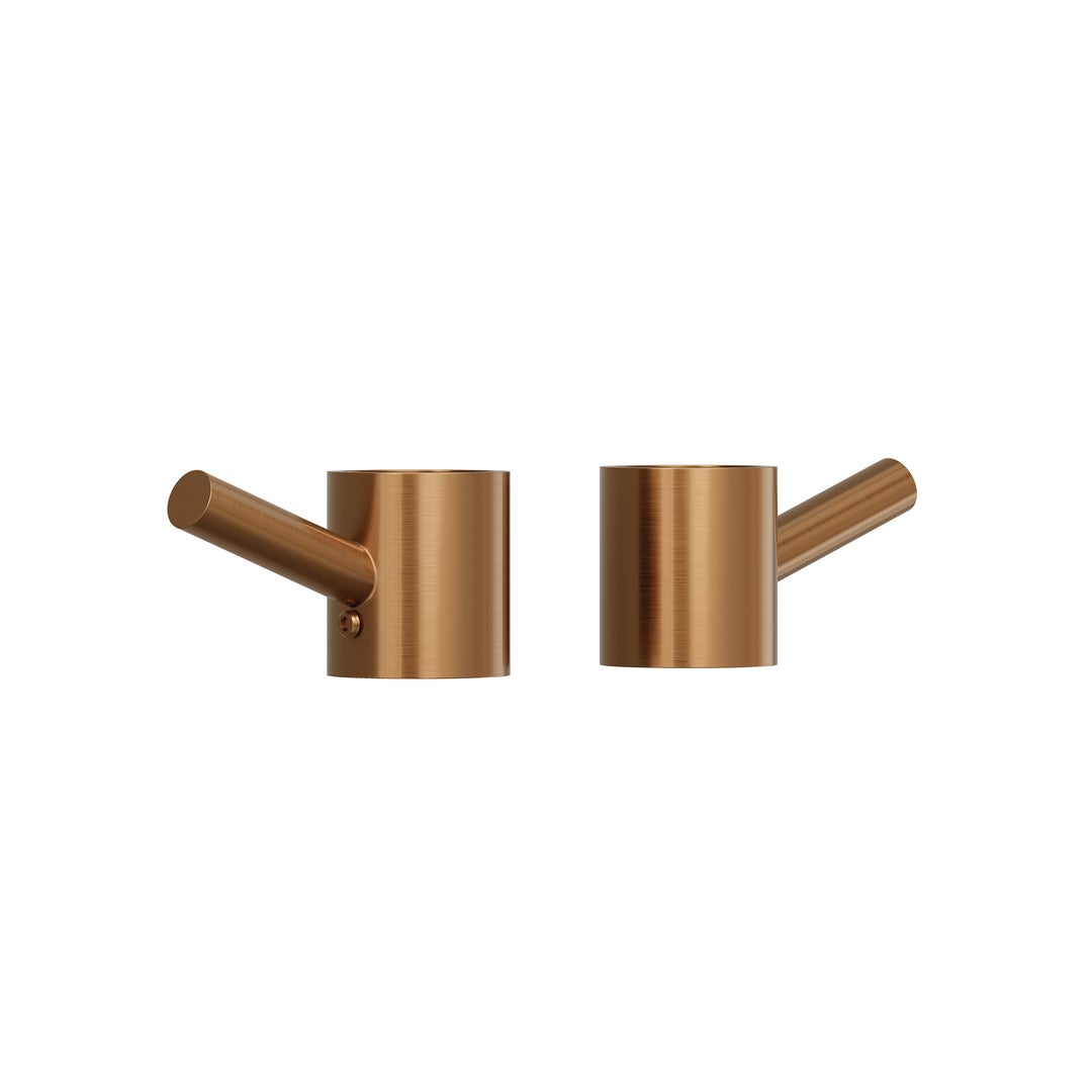 Modi Towel Hook Set - Brushed Copper