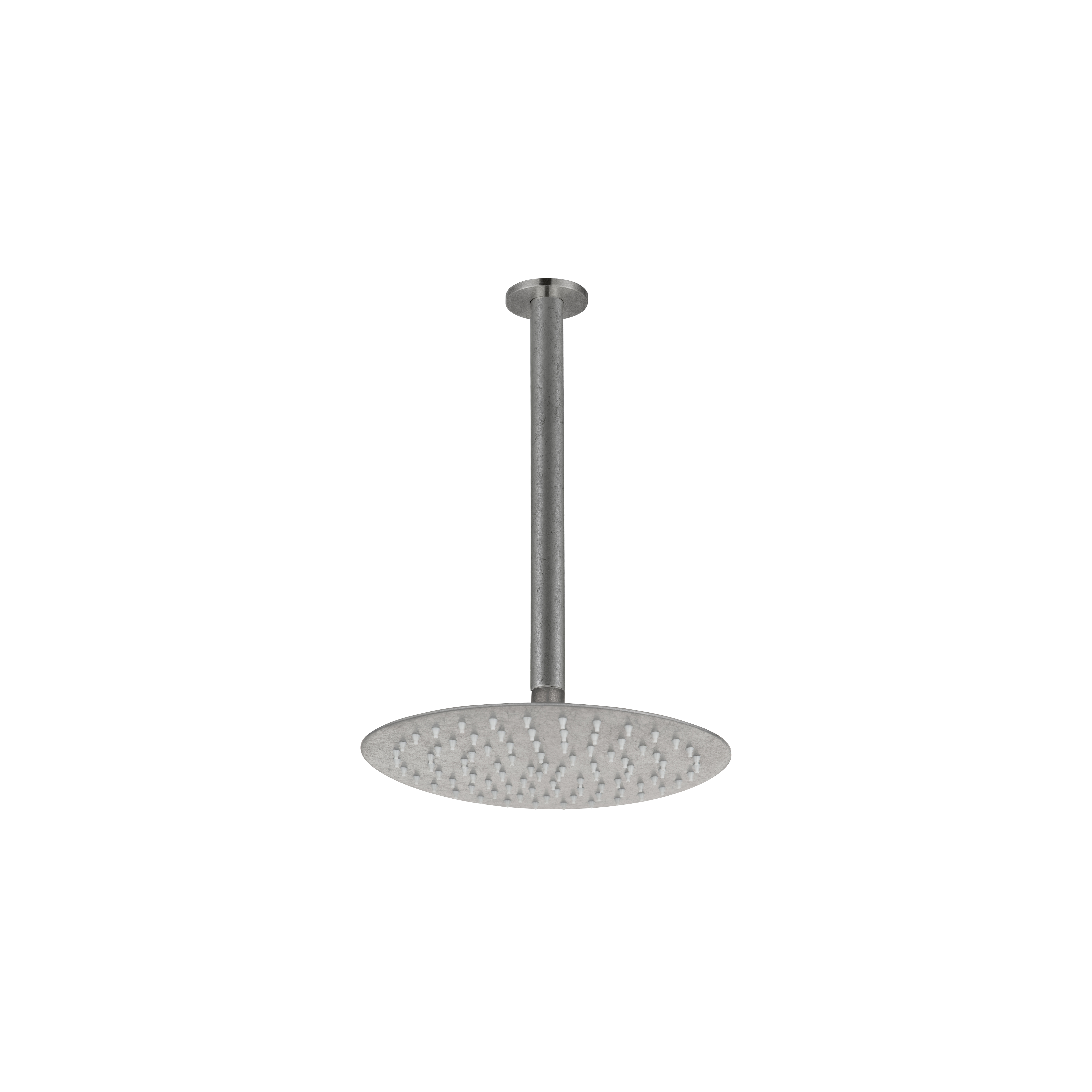 Sola Shower Dropper 300mm & Head Set - Antique Steel