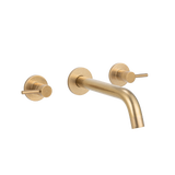 18967%20Elysian%20Assembly%20Taps%20%20%20Spout%20Set Side Tumbled%20Aged%20Brass