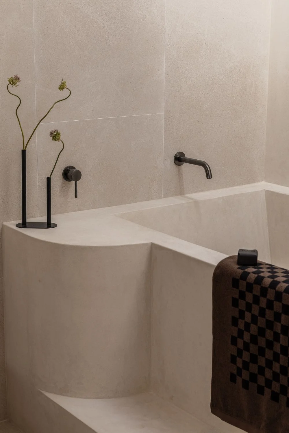 Geometric Interior Design Bath