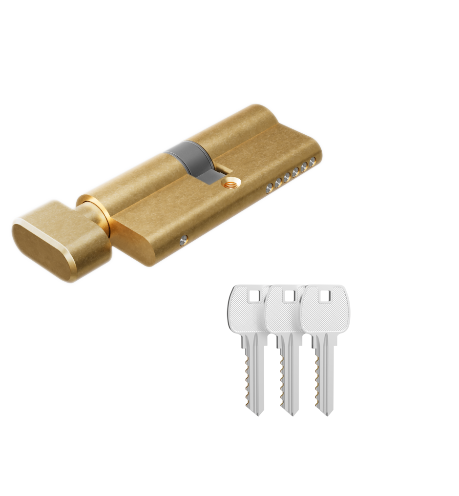 Eurocylinder K2T%20Key View01 Aurum