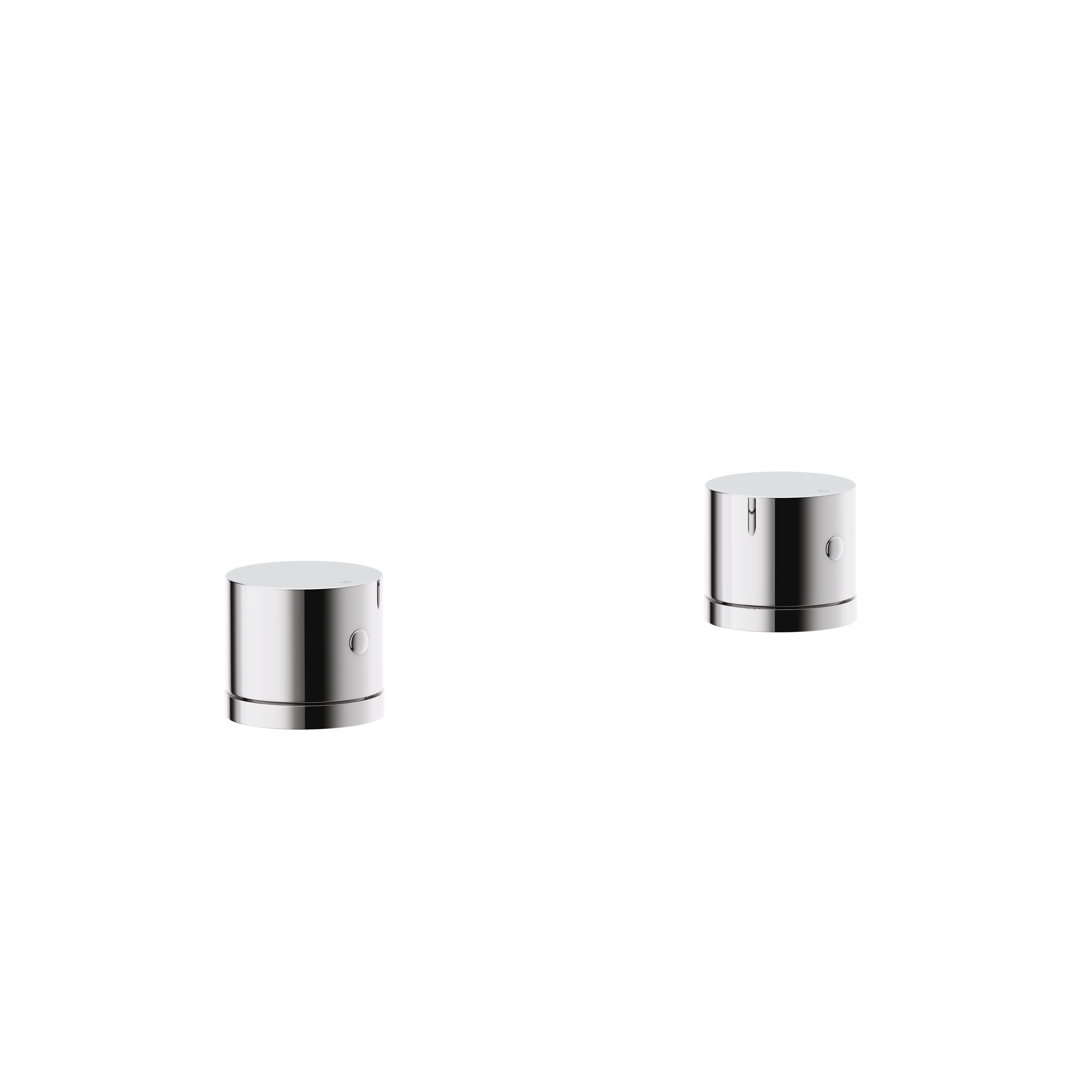 Milani Assembly Bench-Mounted Taps - Chrome