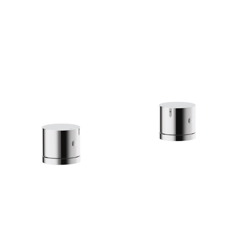 Milani Assembly Bench-Mounted Taps - Chrome