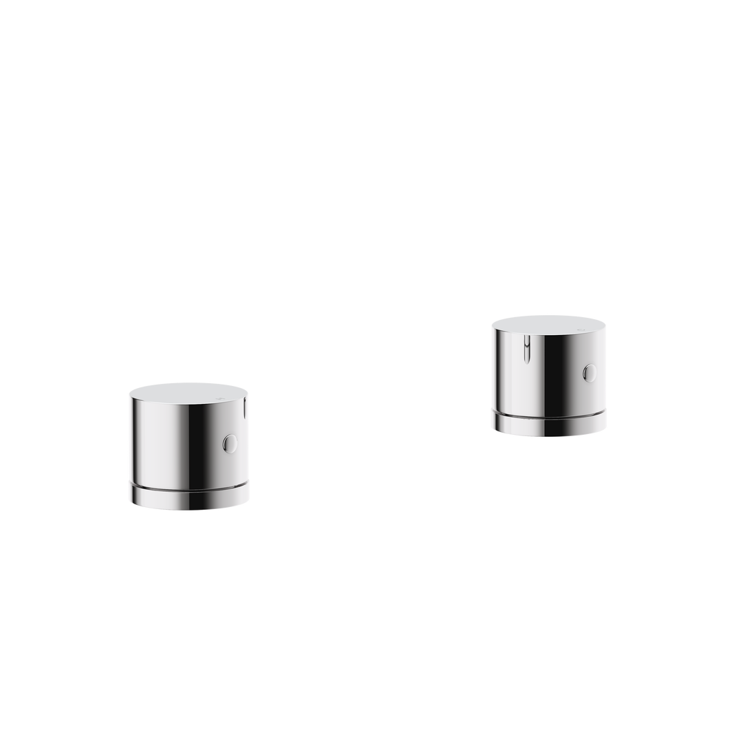 Milani Assembly Bench-Mounted Taps - Chrome