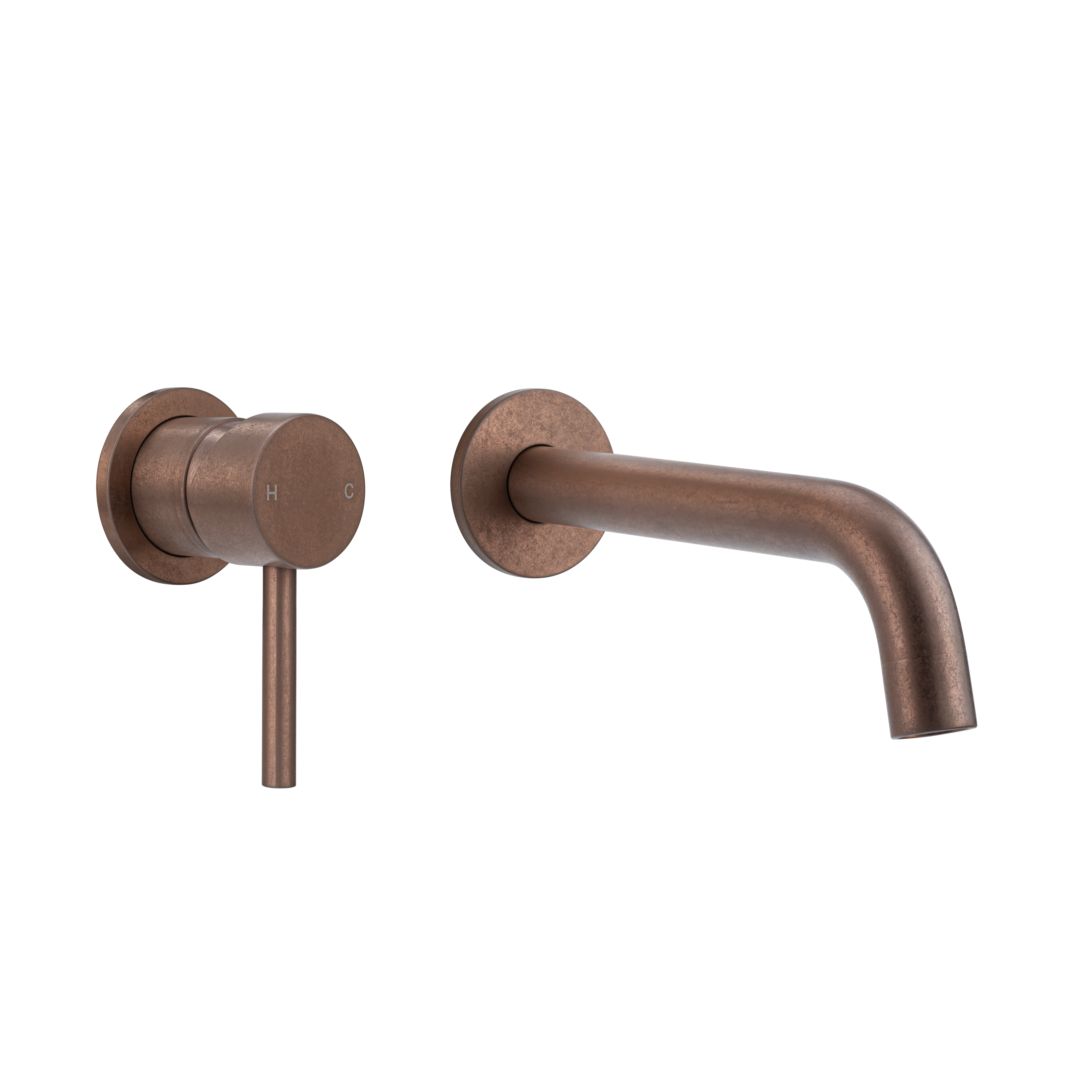 Sola Minimal Mixer & Spout Set - Antique Bronze