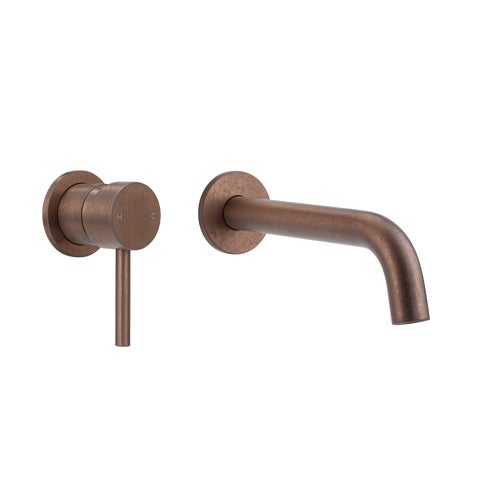 Sola Minimal Mixer & Spout Set - Antique Bronze