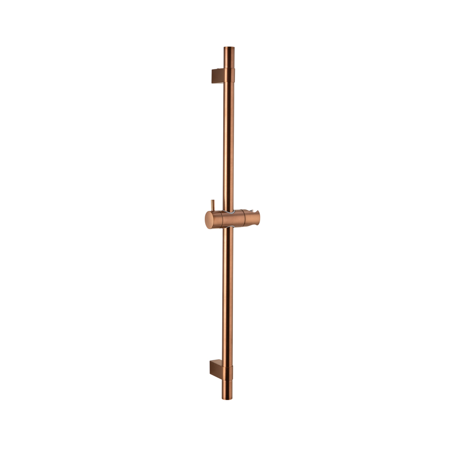 Elysian Adjustable Shower Rail - Brushed Copper