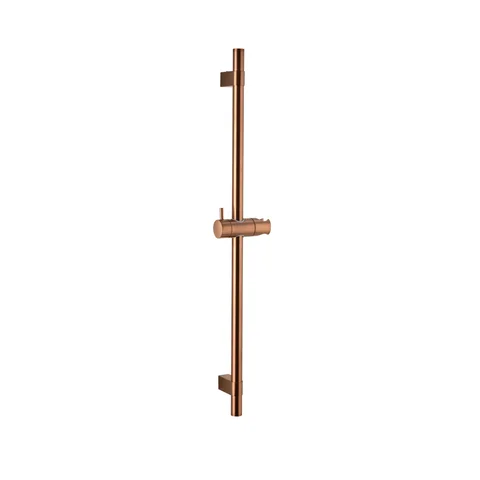Elysian Adjustable Shower Rail - Brushed Copper