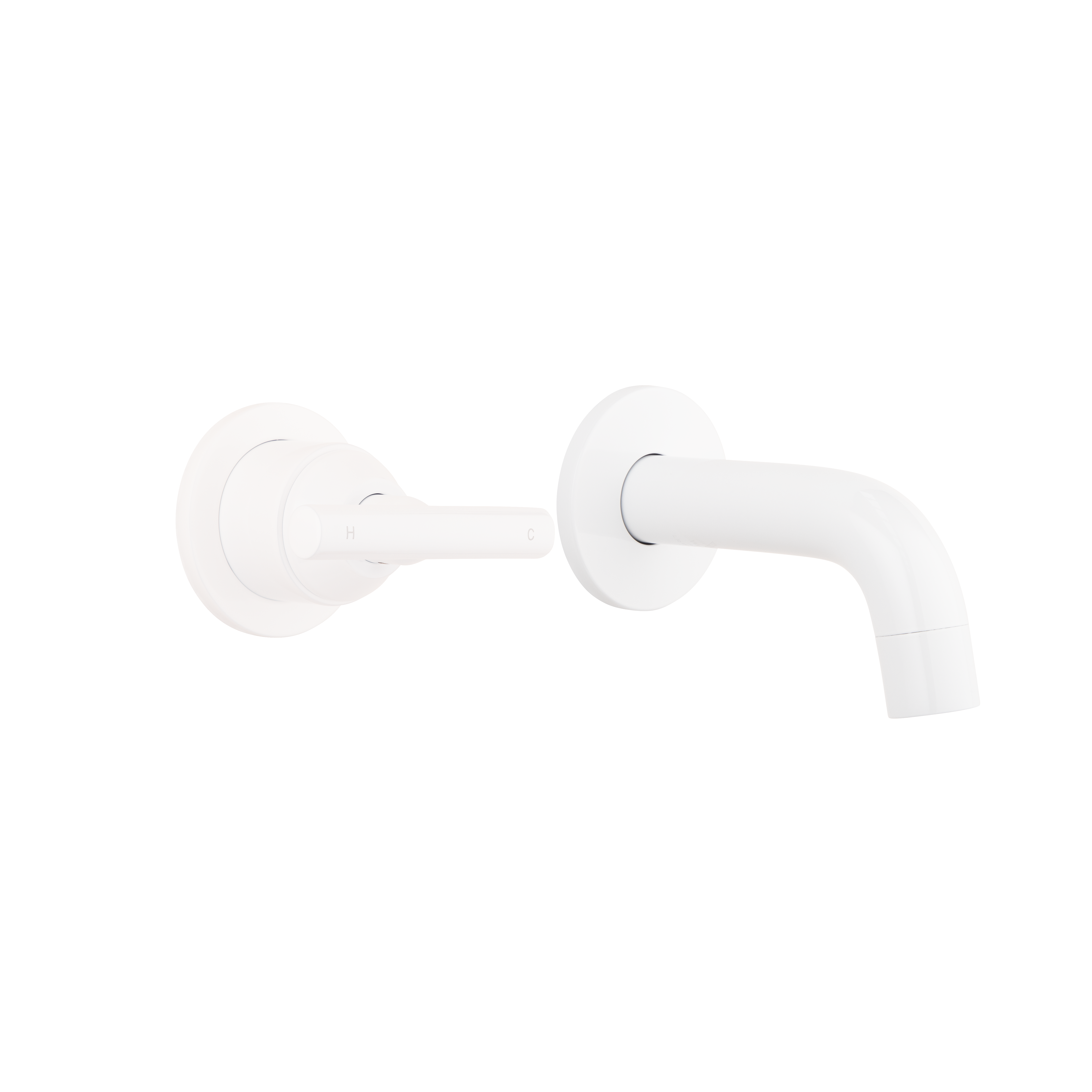 Barre Progressive Mixer & Mini Spout Set - White
