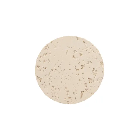 Atelis Concrete Disc - Almond