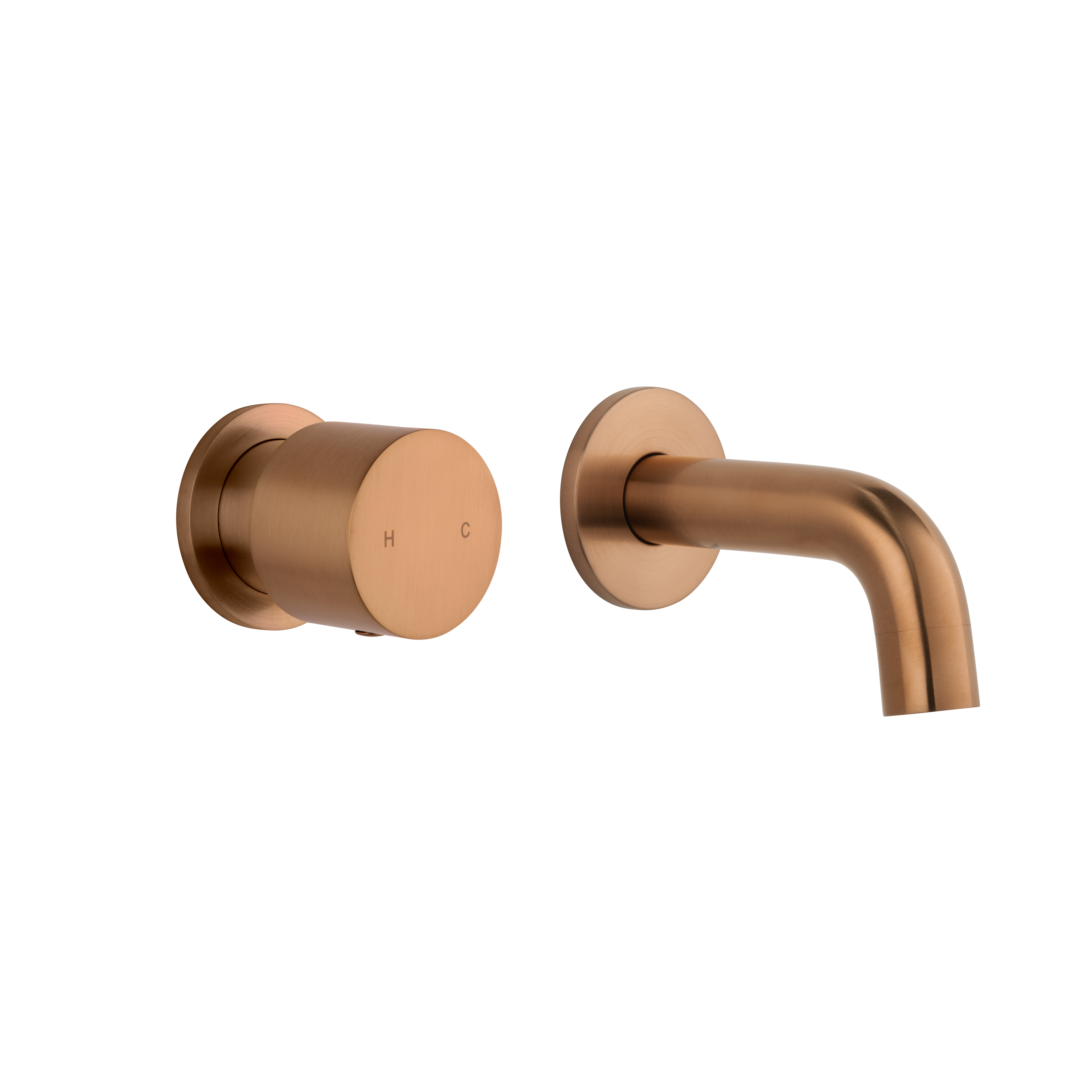 Milani Progressive Mixer & Mini Spout Set - Brushed Copper