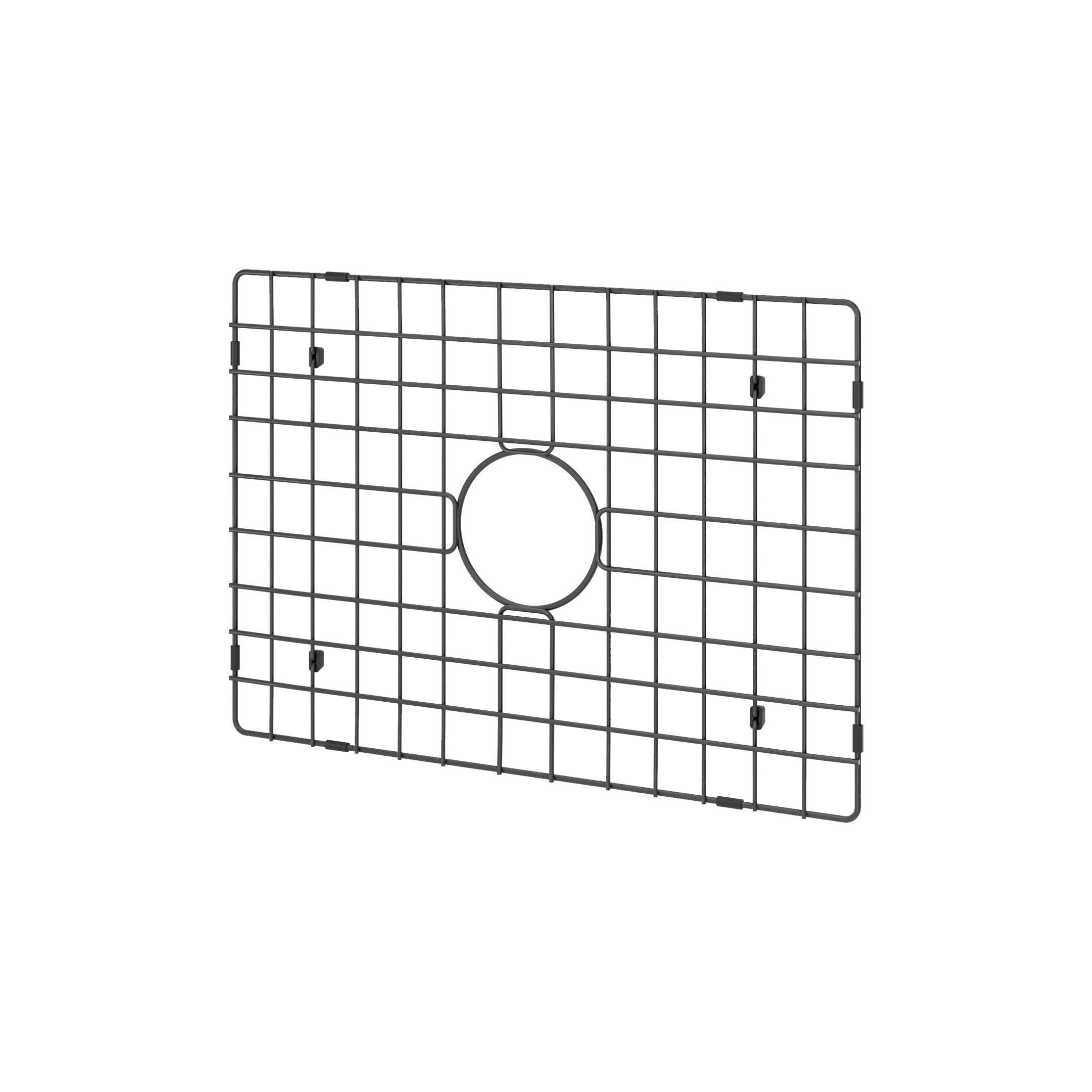 Hartley Small Single Sink Protector - Brushed Gunmetal